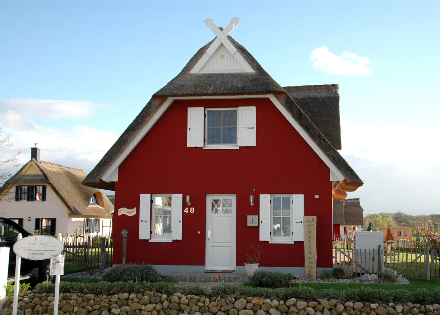 Ferienhaus Villa Jane von vorne